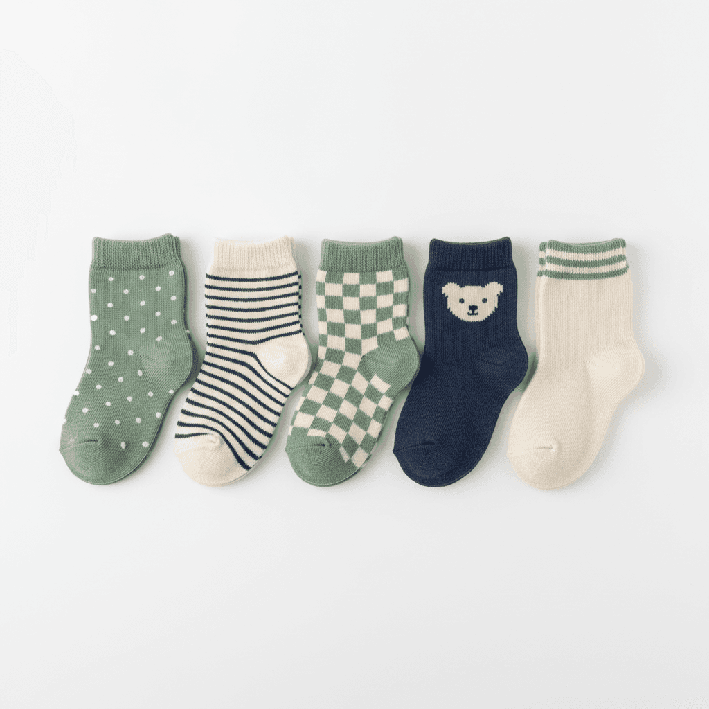 Cotton Baby Socks (5-pack)